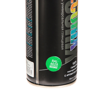 Эмаль-аэрозоль мятно-зеленый 520 мл DECORIX PROFESSIONAL *1/12