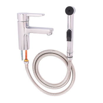 Смеситель для умывальника IDDIS Sena SENSB00i08 с гигиеническим душем *1