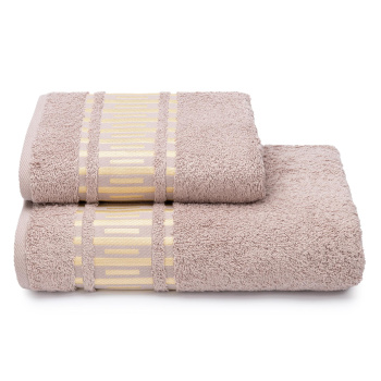 Полотенце махровое 50*90см Film reel цв.14-1305 бежевый 460гр/м2 ПЦ-2601-5766 *5/20