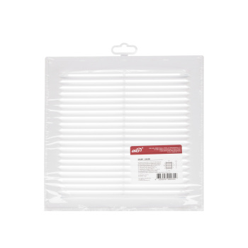 Решетка вентиляционная 249х249мм 2525Р (с сеткой) Эковент *1/40