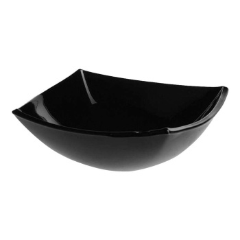 яяяARC H3669 Салатник  КВАДРАТО чёрный 14см. (6/12/24)