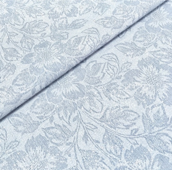 Клеенка на тканевой основе "Shine" "Гобелен" Голубая шир.1,37м GW-21713 "Great Way" *20