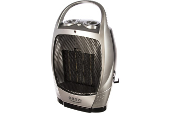 Тепловентилятор керамич. 1500Вт Оазис КS-15R 2 режима, защит. от перегрева, S обогрева до 15кв. *1/8 Тепловентилятор керамич. 1500Вт Оазис КS-15R 2 режима, защит. от перегрева, S обогрева до 15кв. *1/8