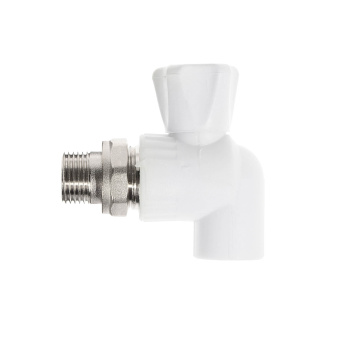 Кран шаровый PPRC д/радиаторов НР Ø 20-1/2" угловой *1/30