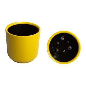 Кашпо пластм. "Дельта" 9,8л d верха 250мм h220мм со вставкой 8л Медовый Д25-34 *1 Кашпо пластм. "Дельта" 9,8л d верха 250мм h220мм со вставкой 8л Медовый Д25-34 *1