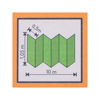 Подложка-гармошка под ламинат 1.05х10 м Солид, 10.5 м², 1.5 мм Подложка-гармошка под ламинат 1.05х10 м Солид, 10.5 м², 1.5 мм