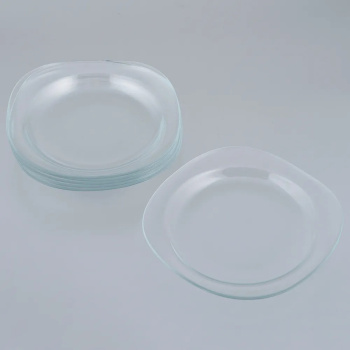 Набор тарелок стекло Pasabahce "Инвитейшн" 6шт d18,5см 10468 *1/4 Набор тарелок стекло Pasabahce "Инвитейшн" 6шт d18,5см 10468 *1/4