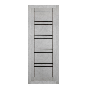 Дверь межкомнатная остеклённая ЦАРГИ ПВХ COMFORT-11 Бетон Снежный 800мм BROZEX-WOOD *1