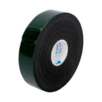 Лента клейкая двусторонняя на вспененной основе Термост. Черная 20мм х5м BE-20mm-5M "ABRO" *1/450