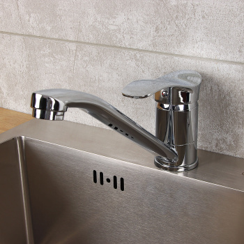 Смеситель для кухни Potato P4201 длинный излив *1/10