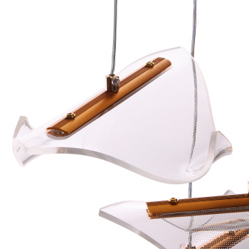 Люстра S2121/3 WT LED 3000К-6500К (h=800, d=360) б/пульта  VERNER LIGHTING *1 Люстра S2121/3 WT LED 3000К-6500К (h=800, d=360) б/пульта  VERNER LIGHTING *1