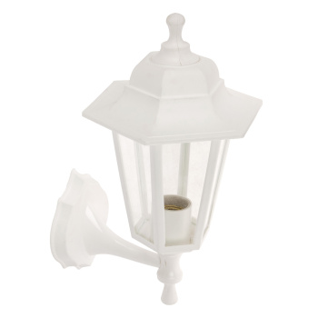 Светильник садово-парковый НБУ 06-60-001 шестигран.настен. пластик белый TDM SQ0330-0731 *1/8