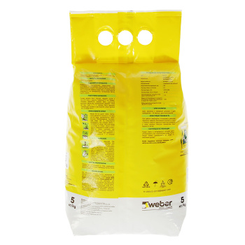 Шпаклевка полимерная Vetonit Weber LR+, финишная, 5 кг, белый