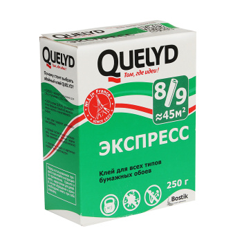 Клей для обоев бумажных 250г "Экспресс" Quelyd *5/30/1680 *
