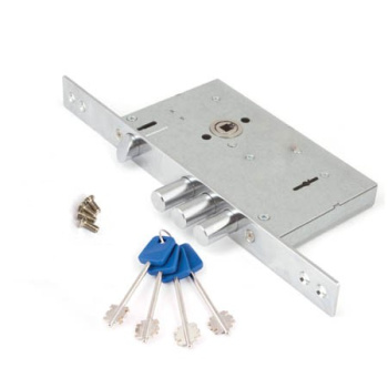 Замок врезной КОРПУС 85мм сув.механизм, хром Premier Т-52/S8-CR Апекс *1/12