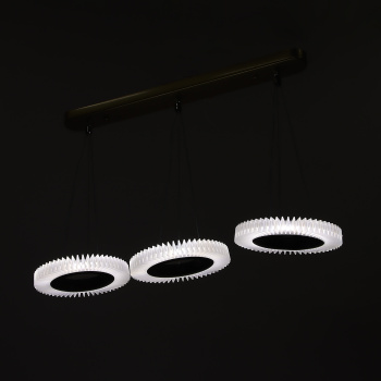 Люстра S2124/3 GD LED 3000К-6500К (l=650, d=200, h=800) б/пульта  VERNER LIGHTING *1 Люстра S2124/3 GD LED 3000К-6500К (l=650, d=200, h=800) б/пульта  VERNER LIGHTING *1