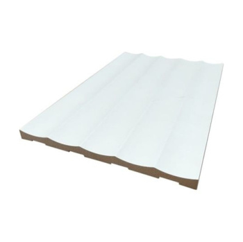 Панель МДФ 2750х165х19 мм GRACE, белый BR01, 0.45 м²