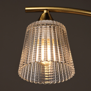 Светильник потолочный N6580/4 COP 4*40W E14 220V (l-725; w-220; h-245) S=16м2 VERNER LIGHTING *1