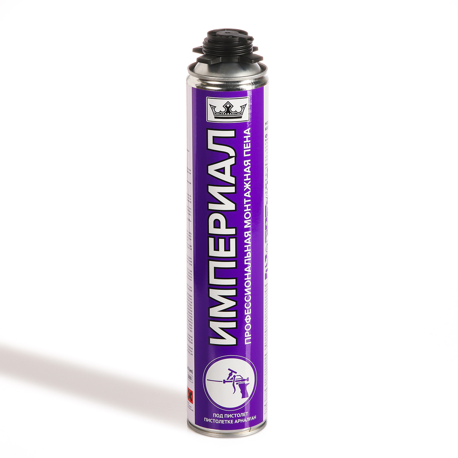Пена монтажная профессиональная ТехноНиколь Империал GUN, всесезонная, 600 мл: купить в Мегионе по цене 355 рублей/штука